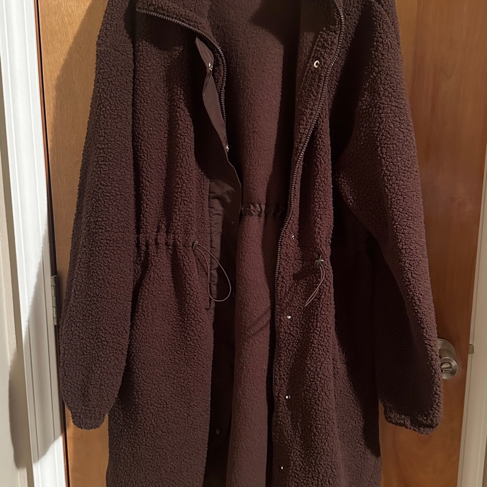 Old Navy Dark Brown Teddy Jacket